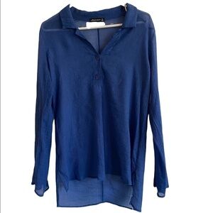 MIRACLESUIT ROYAL BLUE TOP/SWIMSUIT COVER-UP